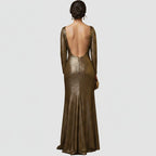 Vestido de Giselle Lamé