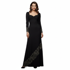 Vestido con espalda de encaje