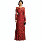 Vestido cruzado de encaje