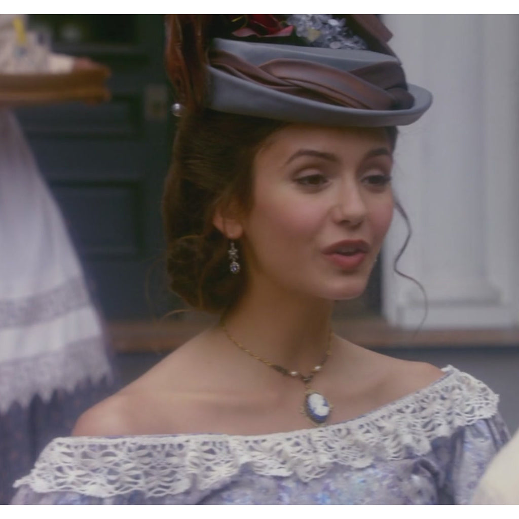 Vampire Diaries Katherine Floral Victorian Dress