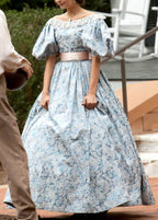 Vampire Diaries Katherine Floral Victorian Dress