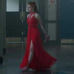 Riverdale Cheryl Sexy Halter Dress