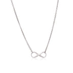925 Sterling Silver Infinity Symbol Necklace