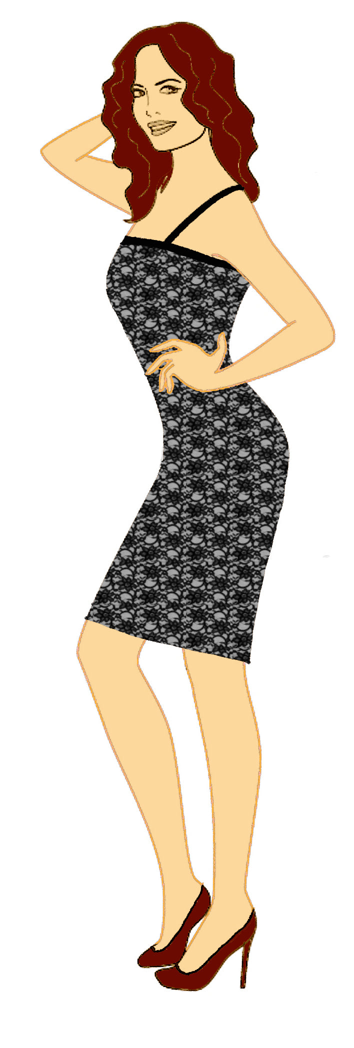 Autumn Floral Shift Dress