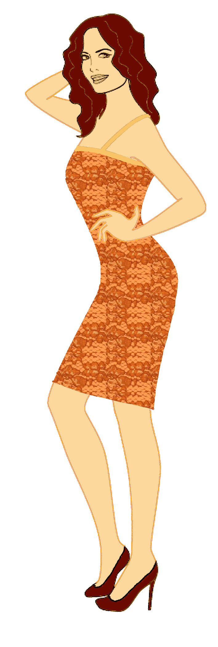 Autumn Floral Shift Dress