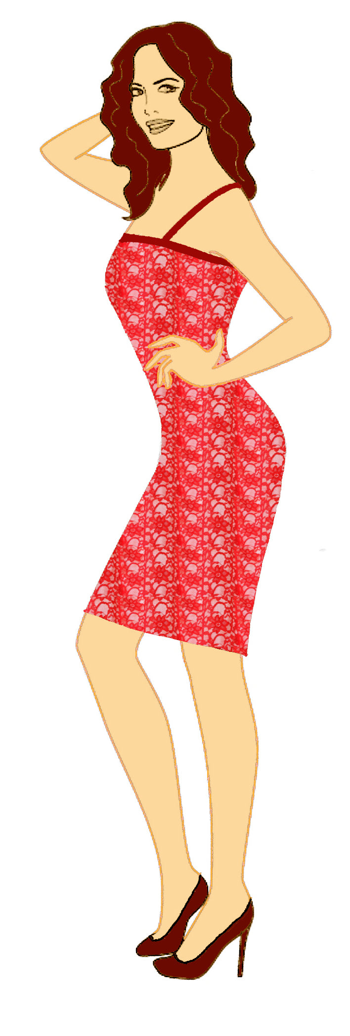 Autumn Floral Shift Dress