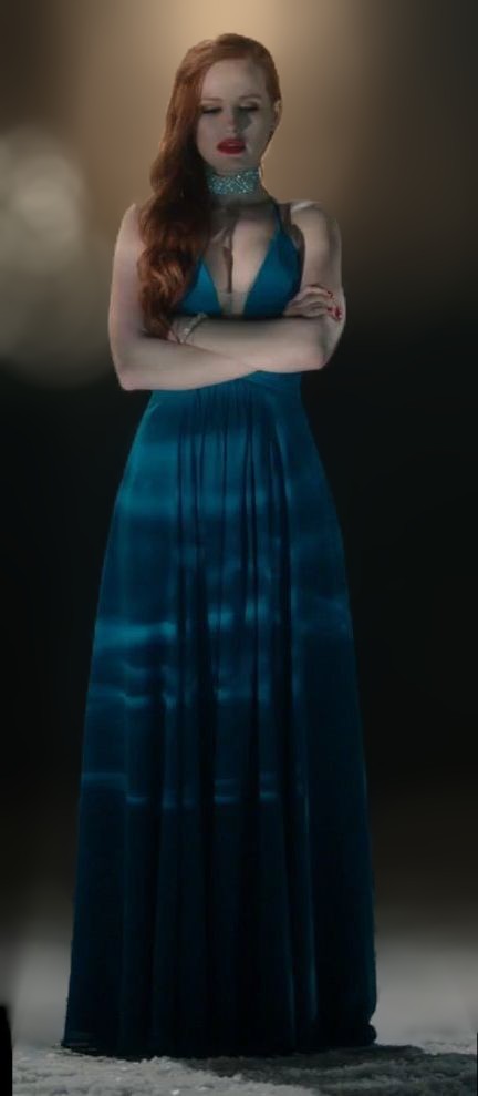 Vestido de piscina turquesa Cheryl de Riverdale