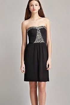 Pretty Little Liars Aria Black LBD with red stud belt